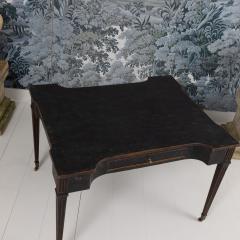 18th c Dutch Louis XVI Period Writing Desk with Original Brass Casters - 4123187