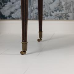 18th c Dutch Louis XVI Period Writing Desk with Original Brass Casters - 4123193
