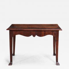 18th c English Burr Oak Center Table - 3460023