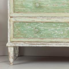 18th c European Two Part Cabinet in Original Paint - 3376852