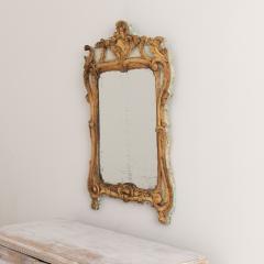 18th c French Louis XV Period Giltwood Mirror with Original Mirror Plate - 3163392