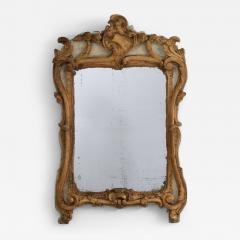 18th c French Louis XV Period Giltwood Mirror with Original Mirror Plate - 3167591