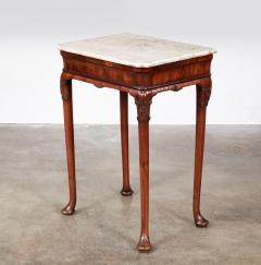 18th c Irish Marble Top Side Table - 4646620