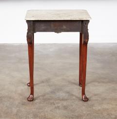 18th c Irish Marble Top Side Table - 4646629