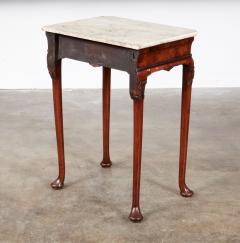 18th c Irish Marble Top Side Table - 4646630
