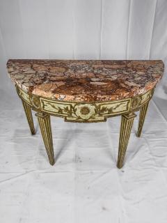 18th c Italian Console with Marble Top - 4361398