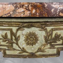 18th c Italian Console with Marble Top - 4361540