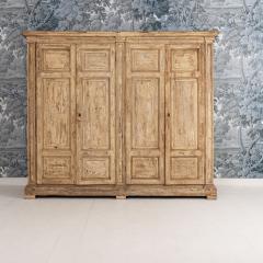 18th c Italian Housekeepers Cupboard in Original Paint - 4580438
