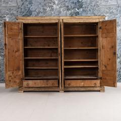 18th c Italian Housekeepers Cupboard in Original Paint - 4580447