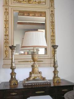 18th c Italian Painted and Parcel Gilt Table Lamp - 449427
