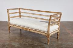 18th c Italian Settee with Damask Cushion - 4558693