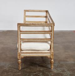 18th c Italian Settee with Damask Cushion - 4558694