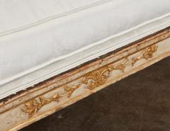 18th c Italian Settee with Damask Cushion - 4558699