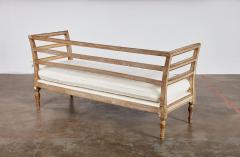 18th c Italian Settee with Damask Cushion - 4558703