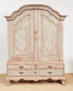 18th c Painted Danish Cabinet - 4324922
