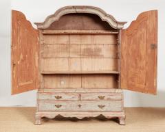 18th c Painted Danish Cabinet - 4324924