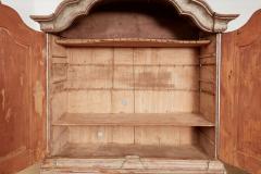18th c Painted Danish Cabinet - 4324927