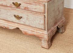 18th c Painted Danish Cabinet - 4324929