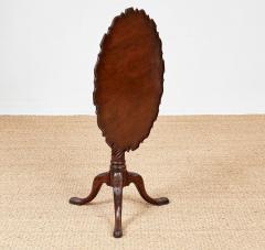 18th c Piecrust Tea Table with Spiral Fluted Shaft - 4375668