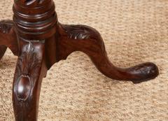 18th c Piecrust Tea Table with Spiral Fluted Shaft - 4375670