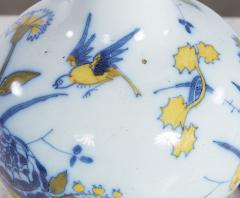 18th c Polychrome Delft Vase now as Table Lamp - 4686737