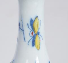 18th c Polychrome Delft Vase now as Table Lamp - 4686738