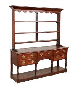 18th c Potboard Dresser and Rack - 4333256