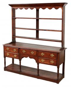 18th c Potboard Dresser and Rack - 4333257