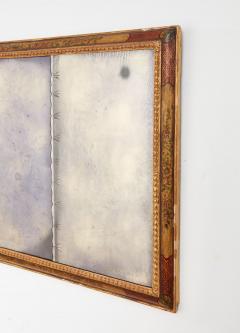 18th c Queen Anne Cushion Molded Chinoiserie Overmantel Mirror - 4205643