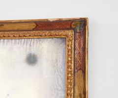 18th c Queen Anne Cushion Molded Chinoiserie Overmantel Mirror - 4205645