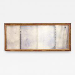 18th c Queen Anne Cushion Molded Chinoiserie Overmantel Mirror - 4208418