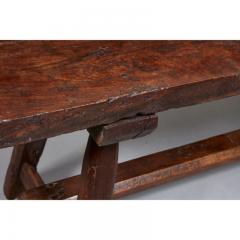 18th c Rustic Oak Low Table - 2515351