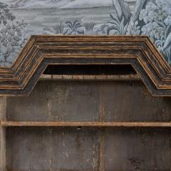 18th c Swedish Baroque Period Cabinet in Original Paint with Bear Paw Feet - 4466081