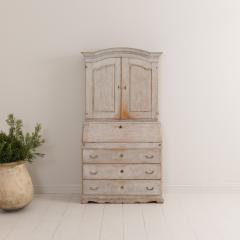 18th c Swedish Early Gustavian Secretary with Library - 3120507