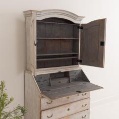 18th c Swedish Early Gustavian Secretary with Library - 3120513