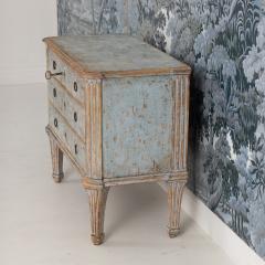 18th c Swedish Gustavian Commode in Original Paint Georg Haupt - 4576254