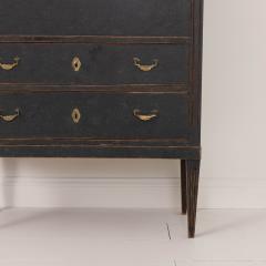 18th c Swedish Gustavian Period Painted Fall Front Desk - 3575101