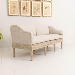 18th c Swedish Gustavian Period Painted Sofa Tr gsoffa - 3556051