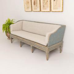 18th c Swedish Gustavian Period Painted Sofa Tr gsoffa - 3556884