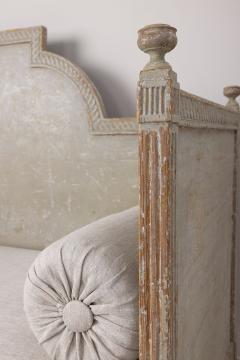 18th c Swedish Gustavian Period Upholstered Sofa in Original Paint - 2600810