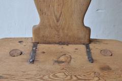 18th c Swedish Primitive Chair with Provenance - 3508948
