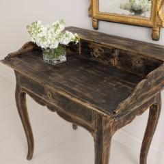 18th c Swedish Rococo Period Writing Desk in Original Paint - 3065864
