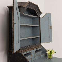 18th c Swedish Secretary with Library - 3556060