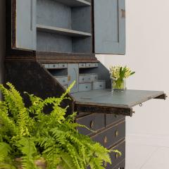 18th c Swedish Secretary with Library - 3556061