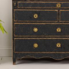 18th c Swedish Secretary with Library - 3556064