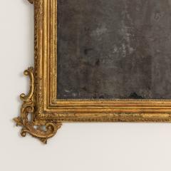 18th c Venetian Baroque Mirror in Original Giltwood with Original Mirror Plates - 3620885