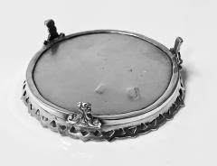 18th century Continental Silver Coaster C 1780 - 3248976