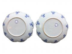 18th century Dutch Delft Lotus Plates - 4576201
