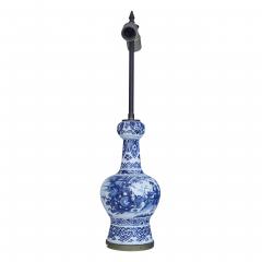 18th century Dutch Delft lamp - 4569150