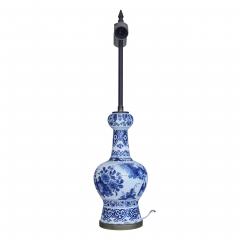 18th century Dutch Delft lamp - 4569151